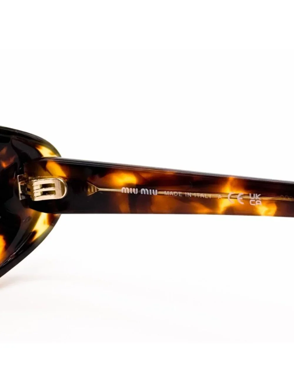 New Miu Miu MUB09S 14L20V Havana Brown Women Sunglasses SMU B09